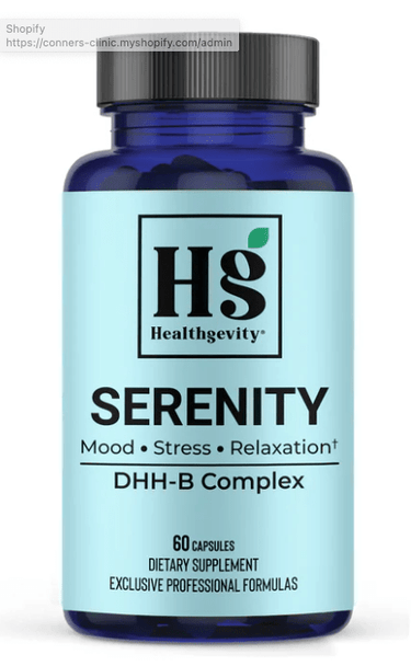 Serenity - 60 capsules Healthgevity Supplement - Conners Clinic